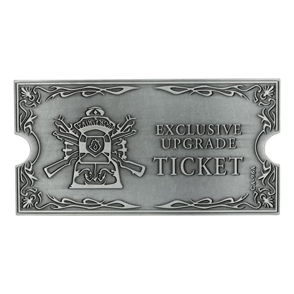 Resident Evil 4 Metal Exclusive Upgrade Ticket