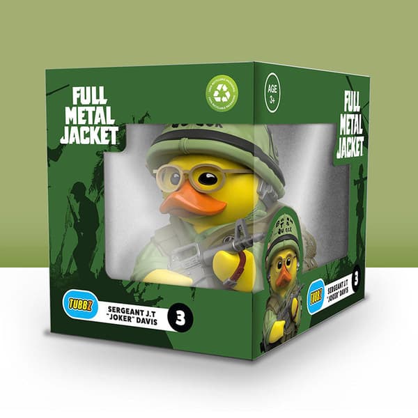 NUMSKULL KUBRICK FULL METAL JACKET TUBBZ BOXED SGT J.T DAVIS