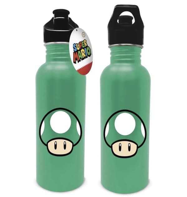 NINTENDO (MUSHROOM) METAL CANTEEN BOTTLE