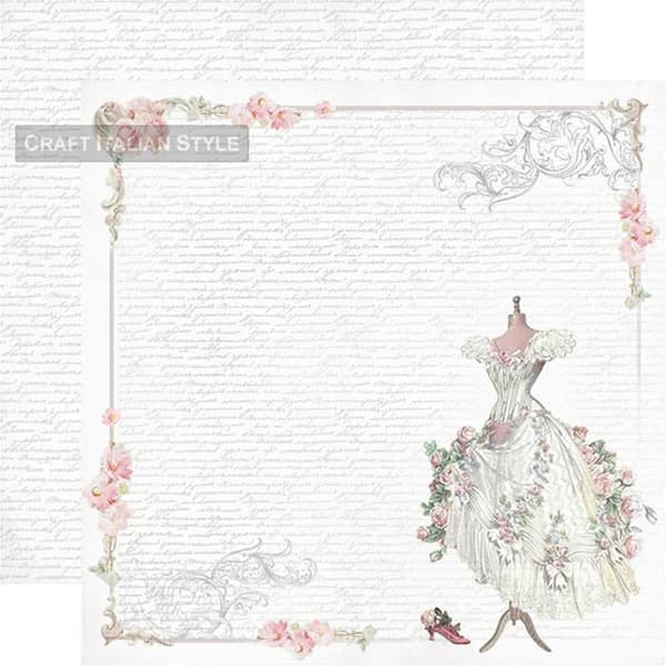 Paper Pad Stamperia - Wedding - 12x12 Tum
