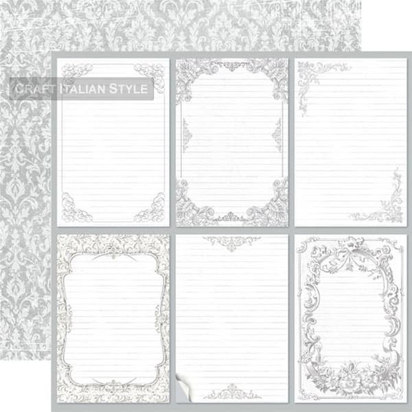 Paper Pad Stamperia - Wedding - 12x12 Tum
