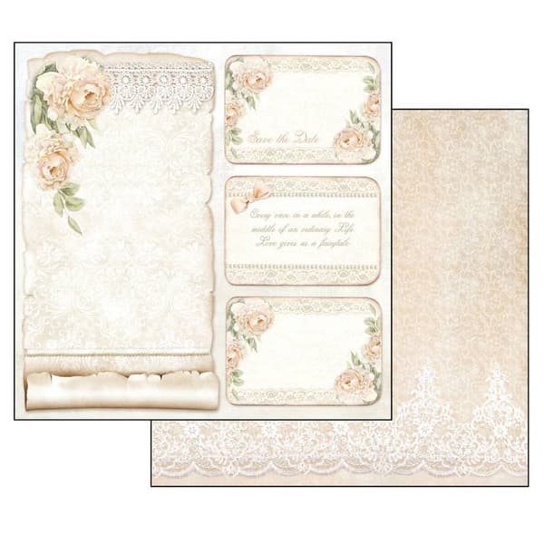 Paper Pad Stamperia - Ceremony - 12x12 Tum