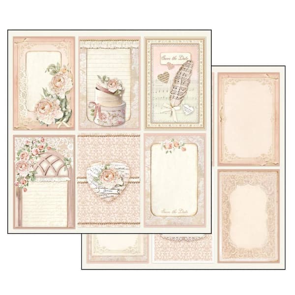 Paper Pad Stamperia - Ceremony - 12x12 Tum