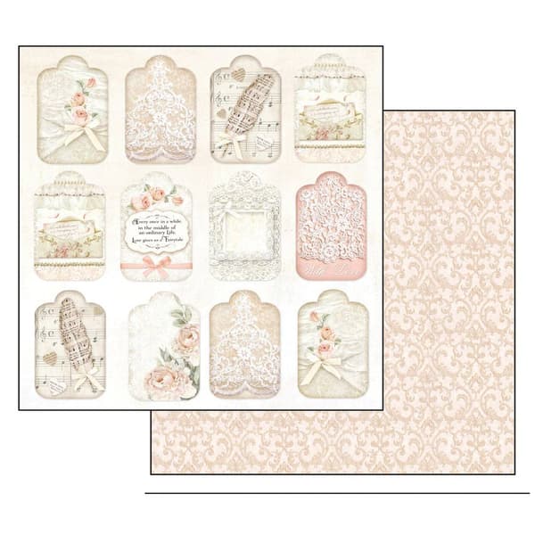 Paper Pad Stamperia - Ceremony - 12x12 Tum