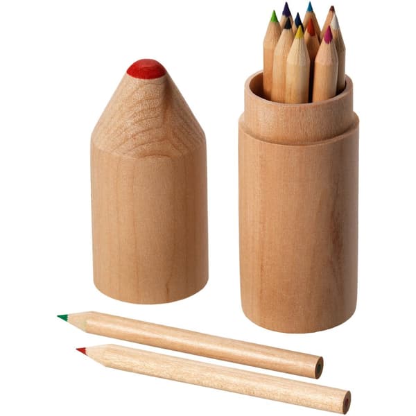Bullet 12 stykker blyantssæt Wood One Size