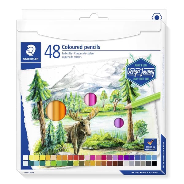Färgpennor 48-p Design Journey Staedtler