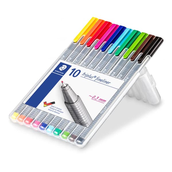 Triplus® Fineliner 10-pack Staedtler