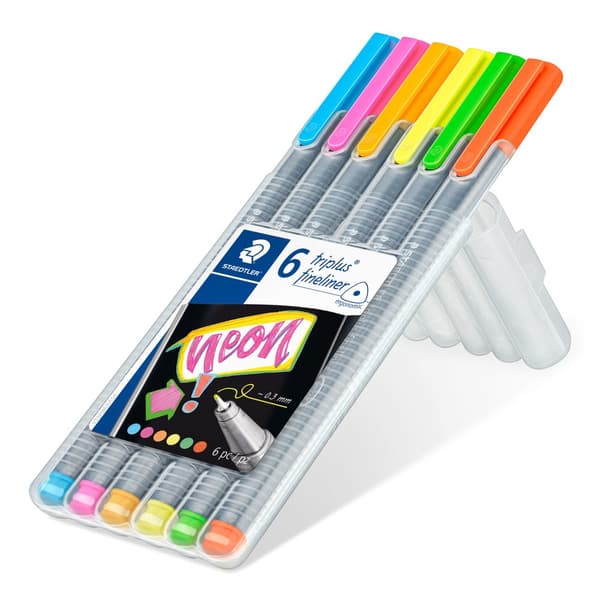 Triplus® Fineliner Neon 6-p Staedtler