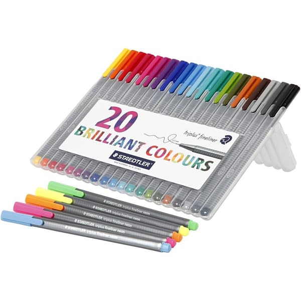 Triplus® Fineliner 0,3 mm 20-pakning Staedtler