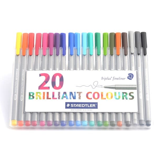 Triplus® Fineliner 0,3 mm 20-pakning Staedtler