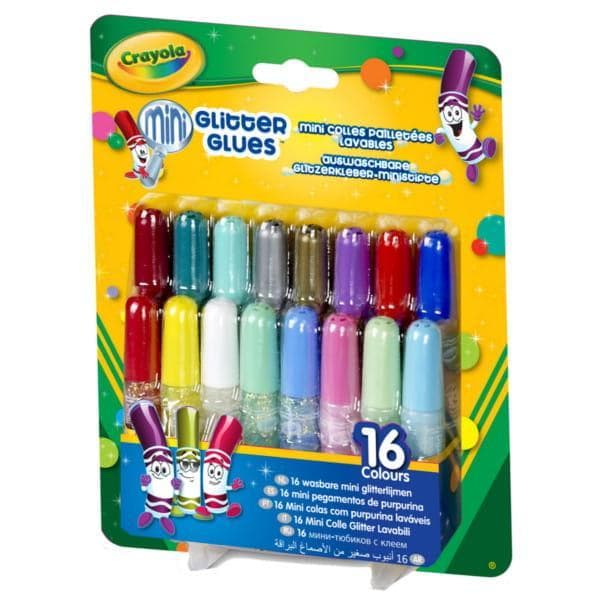 Mini glitter glue 16 colors Crayola 4200