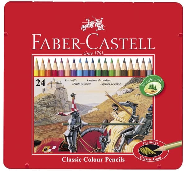 Färgpenna FABER-CASTELL 24 färger