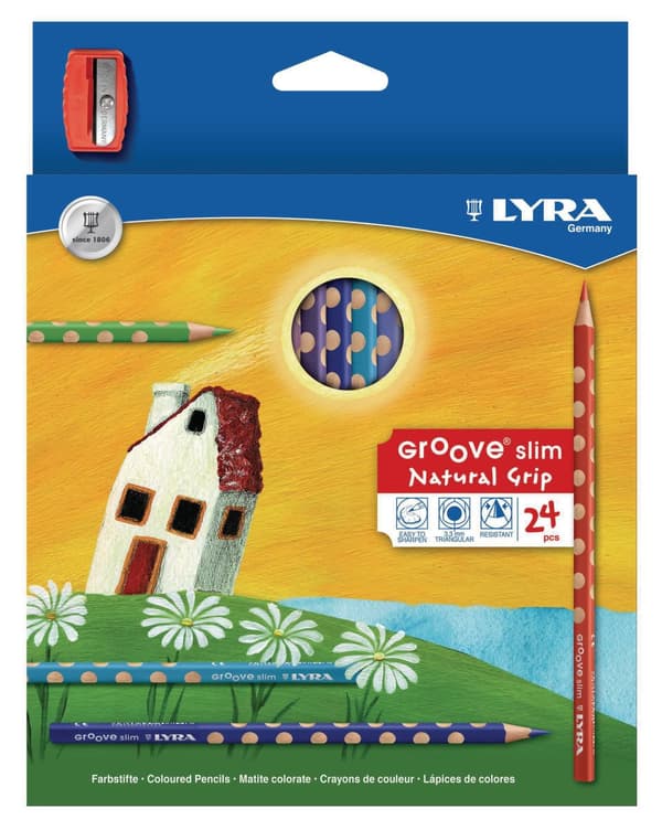 Färgpenna LYRA Groove Slim 24/fp