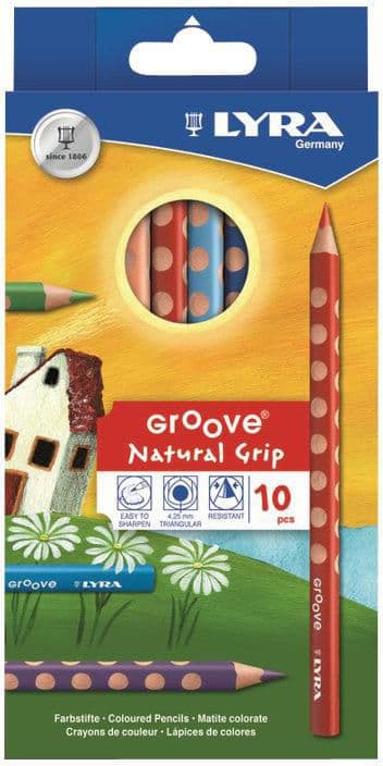 Färgpenna LYRA Groove 10/fp