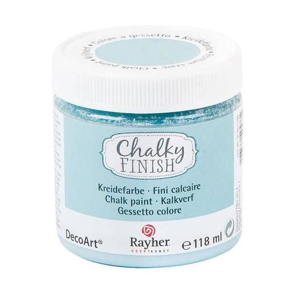 Målas krämsblågrå Chalky Finish