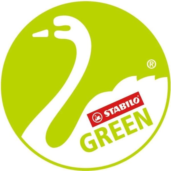 Färgpennor - STABILO - GREENtrio - FSC-certifierat trä - Bred stift - Förpackning med 12