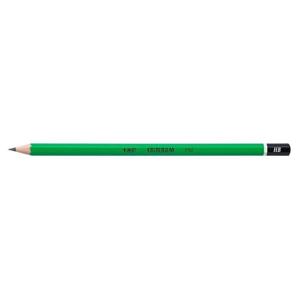 Pennor - BIC - Kriterium - Kartong med 12 - Grafit - HB - Blandat