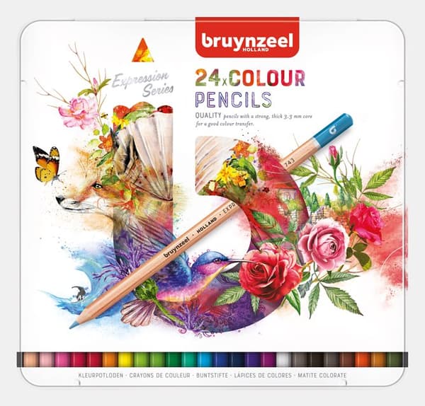 Bruynzeel Expression Färgpennor 24-set