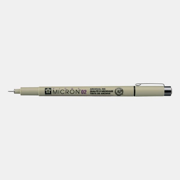 Sakura Pigma Micron Fineliner 02 0.3 mm Black