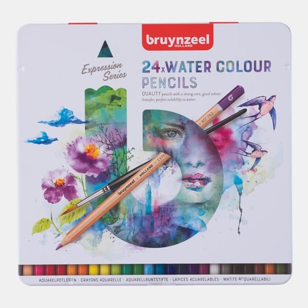 Bruynzeel Expression Akvarellpennor 24-set