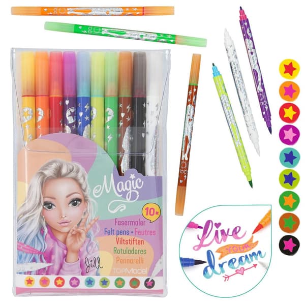 TOPModel Magic Tuschpennor 10-pack
