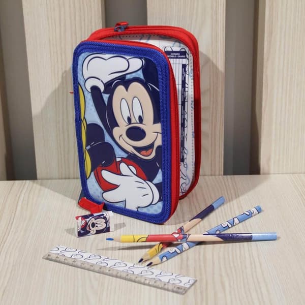 Musse Pigg Pennfodral 38st Giotto-pennor Disney