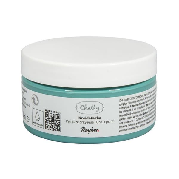 Marine Green Chalk Paint - Chalky Finish - 100 ml