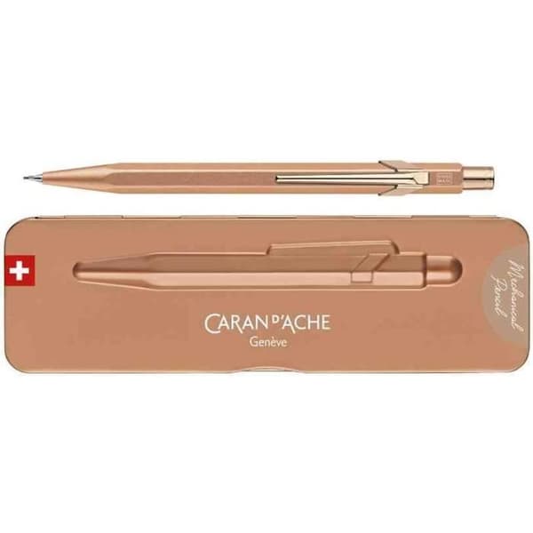 Mekanisk penna 844 Brut Rosé, 0,07 mm, rosa guld