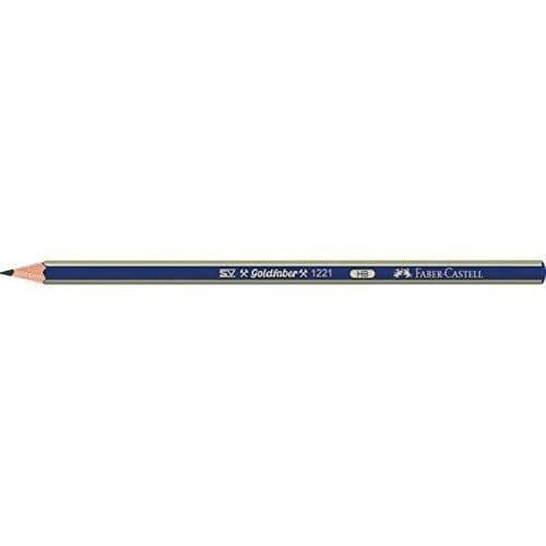 Faber Castell Gold 1221 HB kritor, 12 enheter, färg svart - 112500