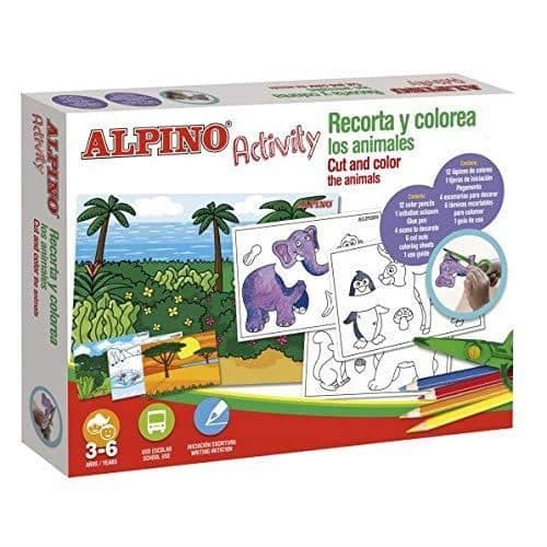 Alpino Styckning och färgning av djur. - ac000004