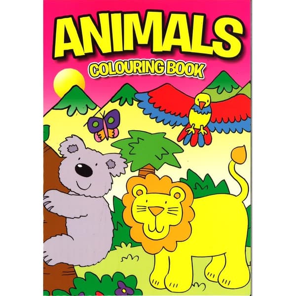 Alligator Animals A4 Colouring Book