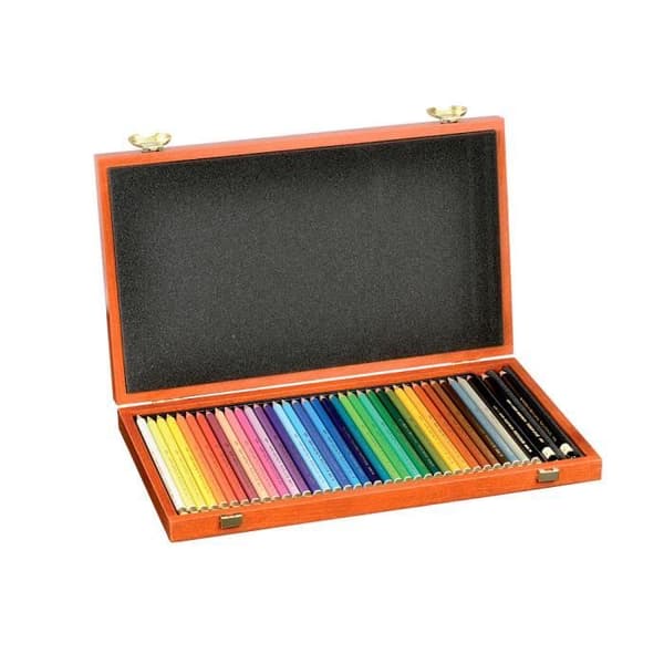 Koh-I-Noor: Polycolor set med 36 konstnärsfärgpennor 3895: trä