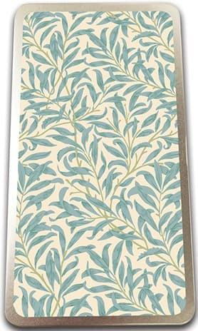 Färgpennor i plåtask 24 färger William Morris Modern Willow Bough Turkos 12-pack