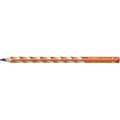 Miniatyrbild 2 av 4: STABILO EASYgraph - Set med 12 ergonomiska HB grafitpennor (orange) - Högerhänt - 322/03-HB