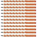 Miniatyrbild 1 av 4: STABILO EASYgraph - Set med 12 ergonomiska HB grafitpennor (orange) - Högerhänt - 322/03-HB
