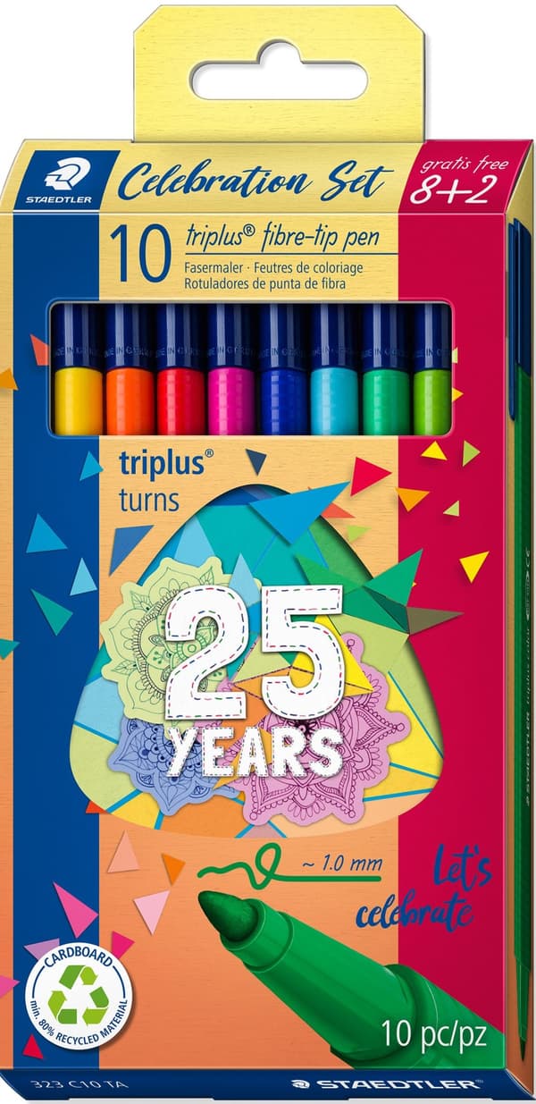 Triplus® Color 1 mm 10-pack Staedtler