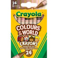 Miniatyrbild 1 av 4: CRAYOLA - COLOURS OF THE WORLD 52-0114 SET MED 24 ASSORTERADE VAXPENNER
