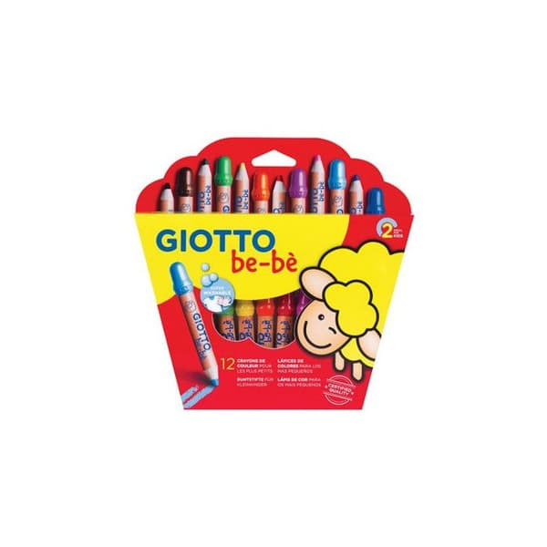 Maxikrita - GIOTTO - Paket med 12 - Min 5.5mm - Säker - Ultravalbar