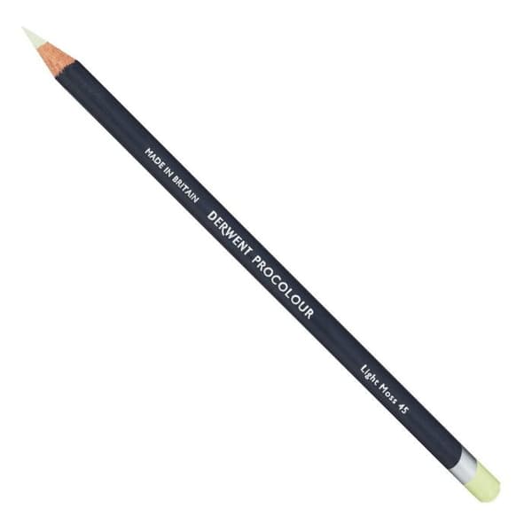 Färgpennor Derwent Procolour Ljus mossa 45