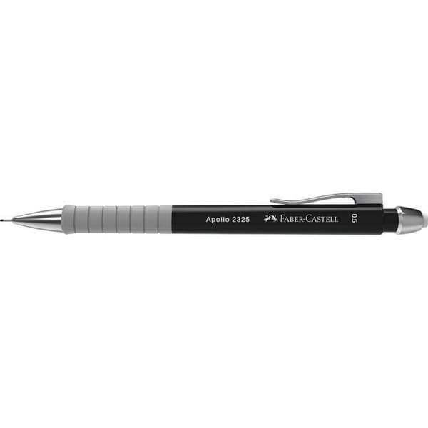 Penvässare - Faber-Castell - Apollo - Svart - 0,5 mm - Återförbar spets