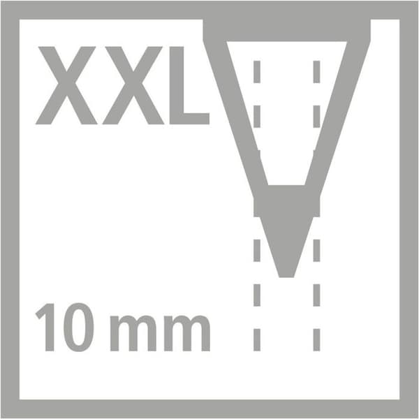 Färgpenna - STABILO - Woody 3in1 - 6 pasteller - Pennvässare ingår - Extra stor bly 10 mm
