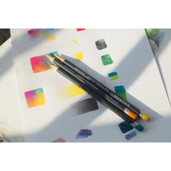 Penna - DERWENT - Procolour - Set med 72 - Flerfärgad - Beständig och slät