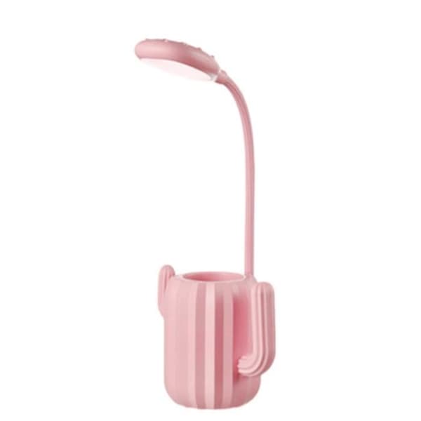Cactus Pencil Pot med flexibel skaft Rosa TecKidz
