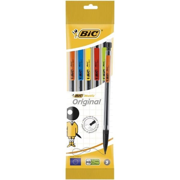 BIC Mekanisk penna BIC matic classic hb 0.7 x5