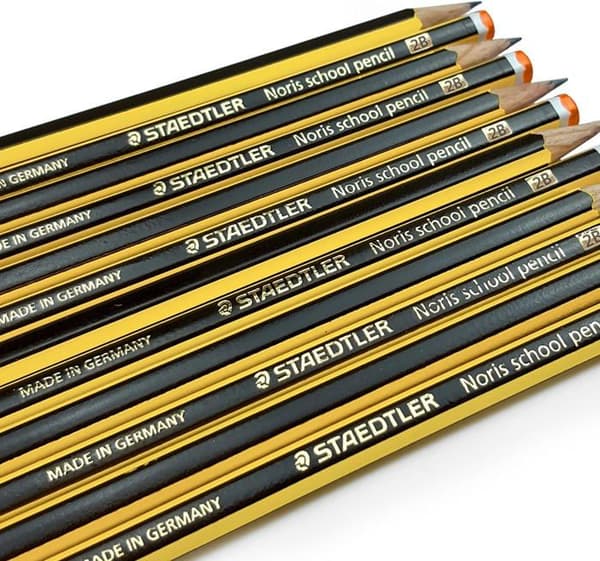 Grafitpenna - Staedtler bly - 2B Noris - NORIS SCHOOLPENCILS 2B [Förpackning om 36]