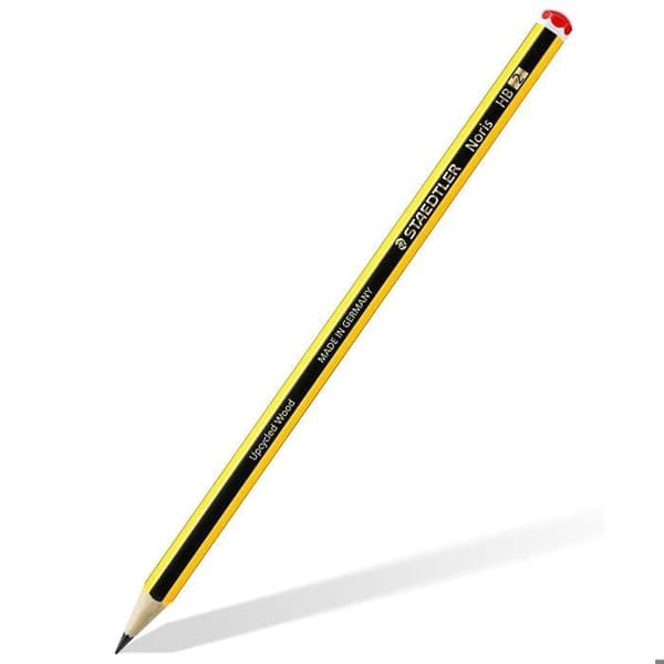 Staedtler 120 SBK8P1 Noris grafitpenna - Grad HB (Set med 8 pennor + vässare + sudd)