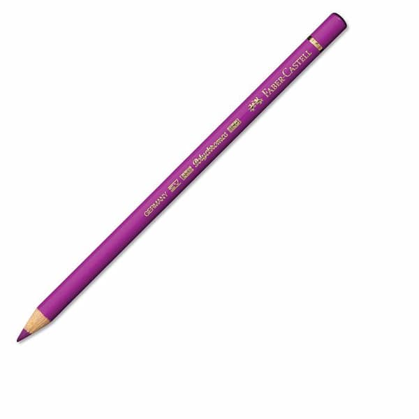 Färgpenna - Faber castell oljig krita - 110134 - crimson polykrom färgpenna