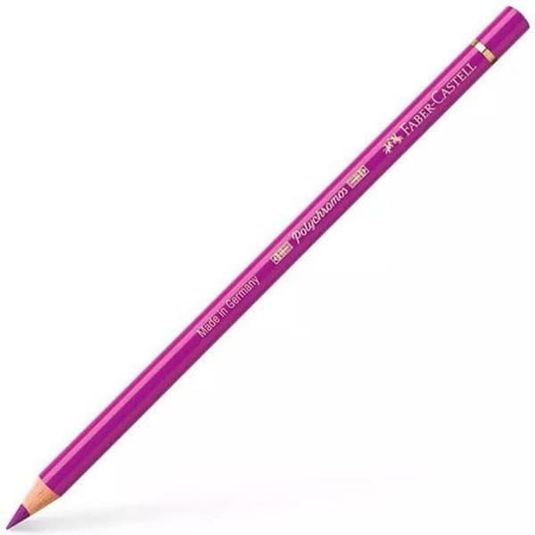 Färgpenna - Faber castell oljig krita - 110134 - crimson polykrom färgpenna
