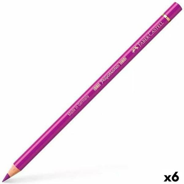 Färgpenna - Faber castell oljig krita - 110134 - crimson polykrom färgpenna