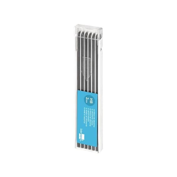 Mine liderpapel 2mm färg svart etui 12 enheter